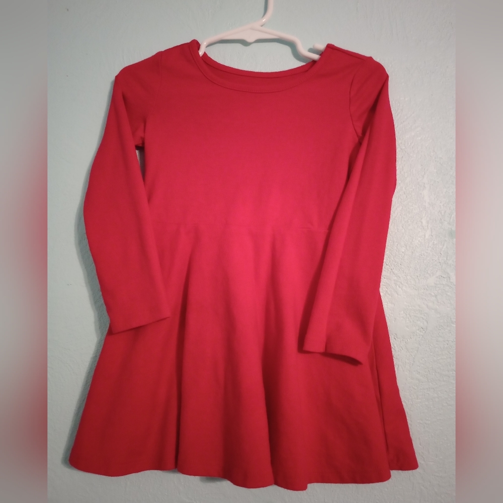 Children's Place 2T Red Long sleeved "Skater" Dress